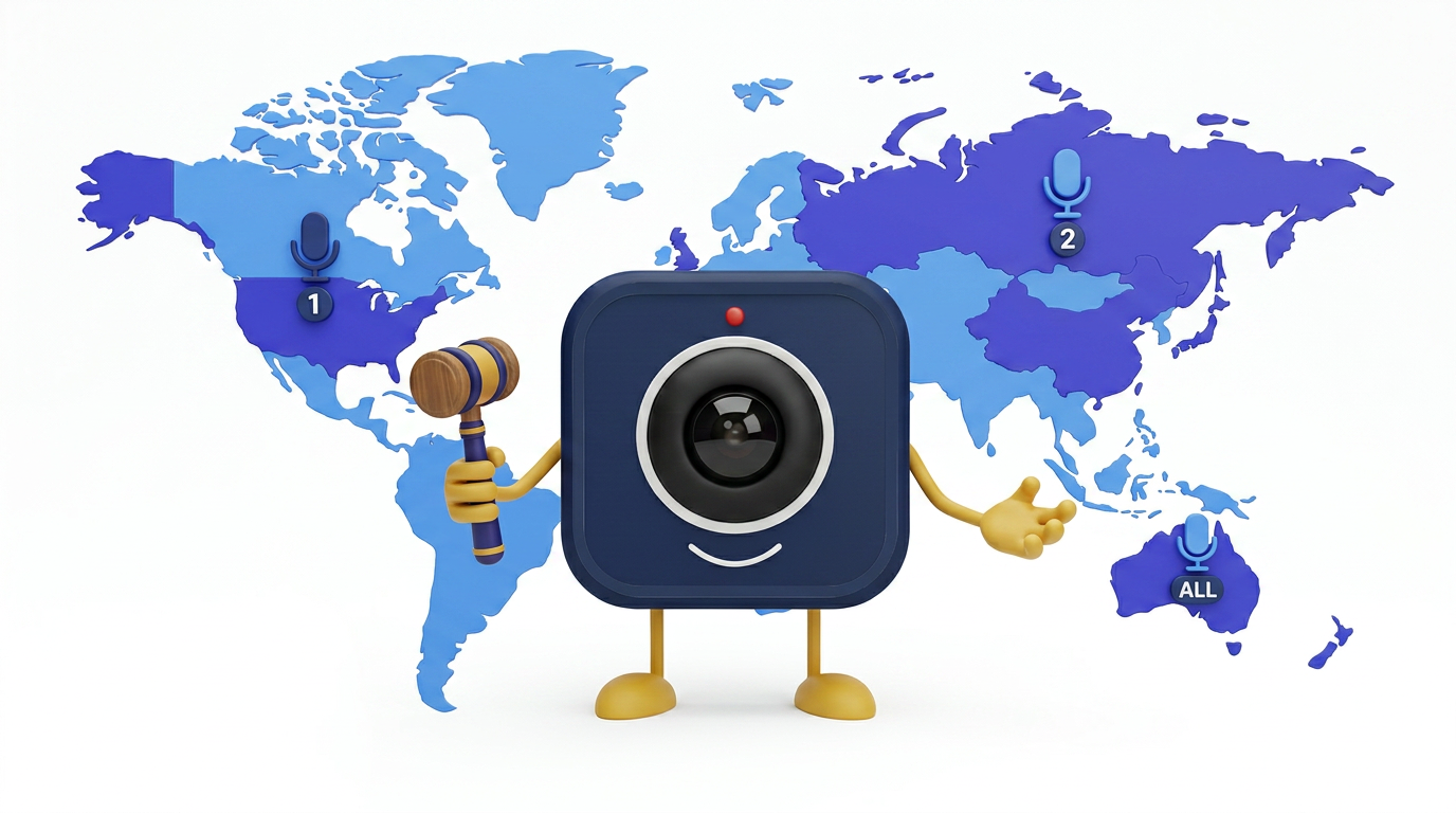 Meeting Recording Laws by Country: What You Need to Know Before You Hit Record